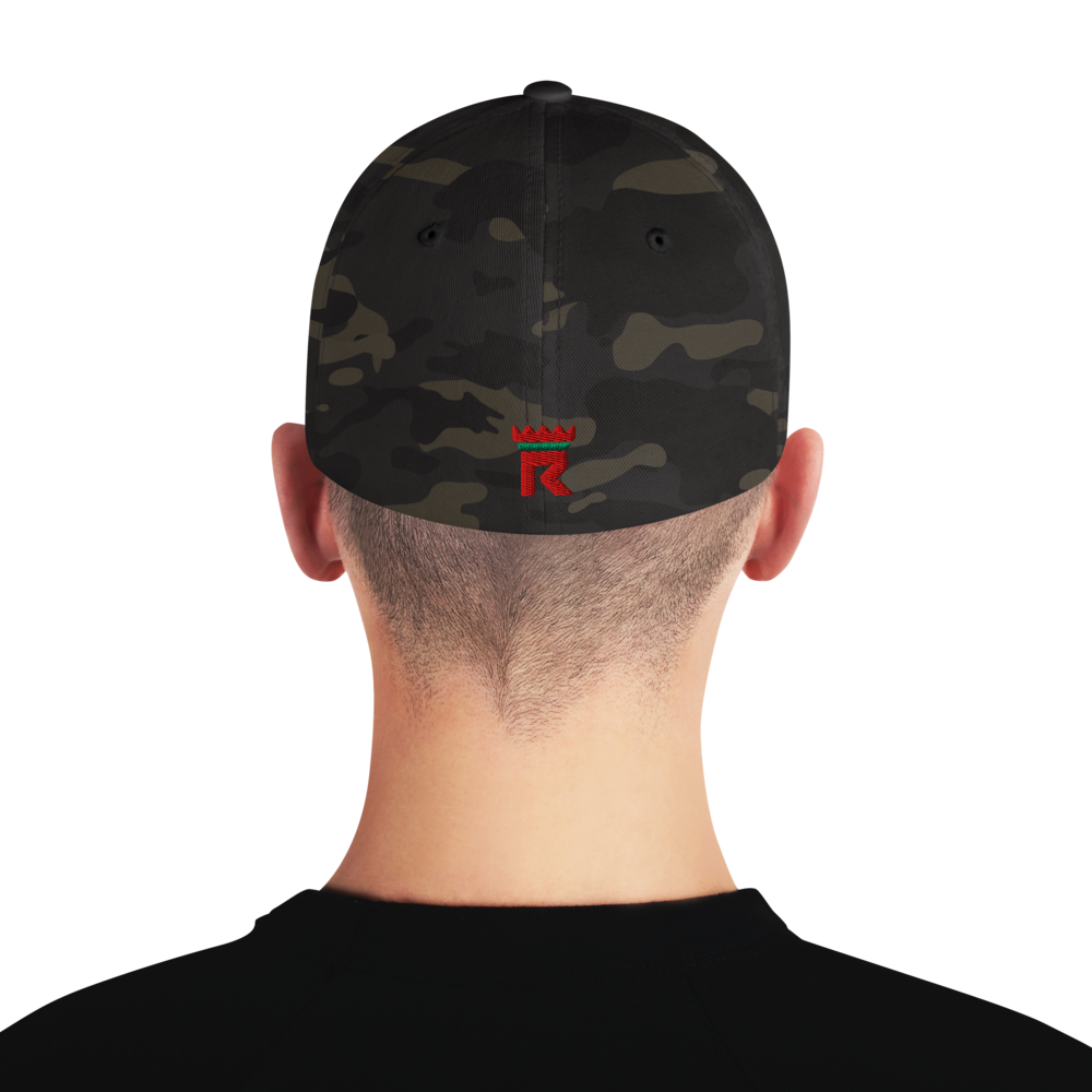 Gorra de sarga estructurada
