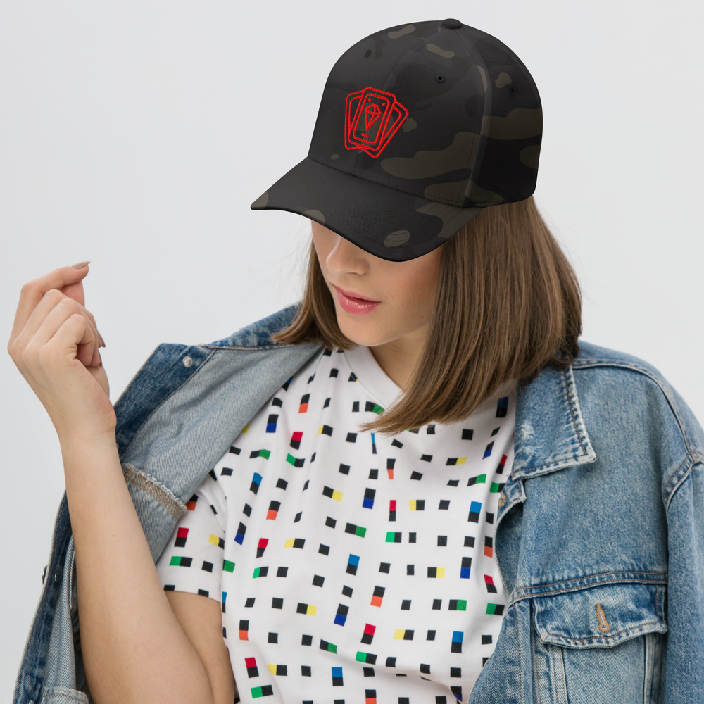 Gorra de sarga estructurada
