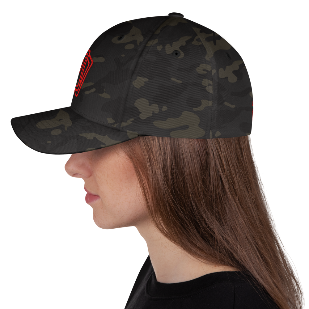 Gorra de sarga estructurada